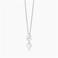 Collana Mabina Donna Mercy in Argento Zircone 553885